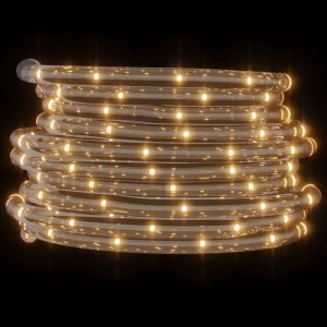 Wąż świetlny, 120 LED, ciepła biel, 5 m, PVC
