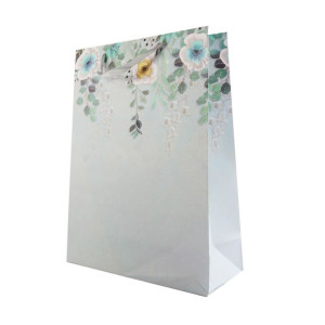 Duża Torba Na Prezenty Kwiaty 30x40cm Różne Kolory