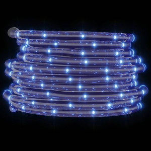Wąż świetlny, 240 LED, zimna biel, 10 m, PVC