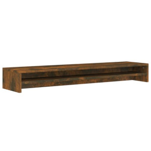 Podstawka pod monitor, przydymiony dąb, 100x24x13 cm