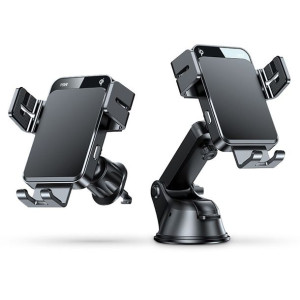 Joyroom JR-ZS219 CAR MOUNT WIRELESS CHARGER SET 15W czarny