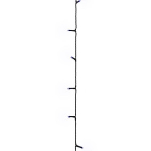 Sznur lampek LED, 600 diod w kolorze niebieskim, 60 m, PVC