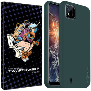 Etui Do Realme C11 2021 Twardowsky Hole + Szkło 9h