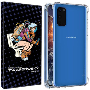 Etui Do Galaxy S20 Twardowsky Air + Szkło + Aparat