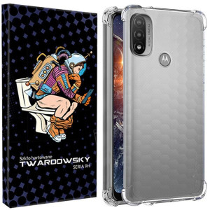 Etui Do Motorola Moto E20 Twardowsky Air + Szkło