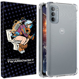 Etui Do Motorola Moto G31 Twardowsky Air + Szkło