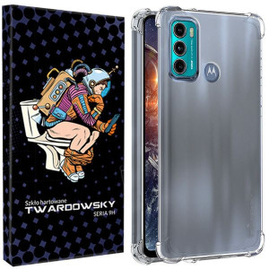 Etui Do Moto G40 Fusion Twardowsky Air + Szkło 9h