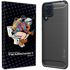 Etui Do Sam Galaxy M22 Twardowsky + Szkło + Aparat