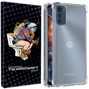Etui Do Motorola Moto E32 Twardowsky Air + Szkło