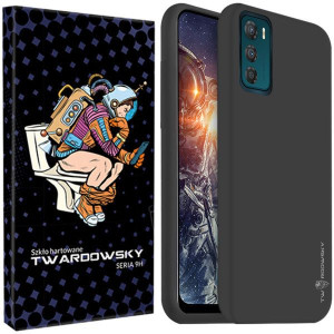 Etui Do Motorola Moto G42 Twardowsky Hole + Szkło