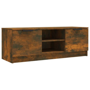 Szafka pod telewizor, przydymiony dąb, 102x35x36,5 cm
