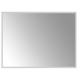 Lustro łazienkowe z LED, 80x60 cm