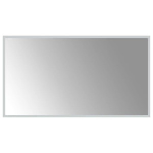Lustro łazienkowe z LED, 90x50 cm