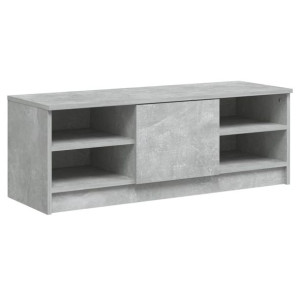 Szafka pod telewizor, szarość betonu, 102x35,5x36,5 cm