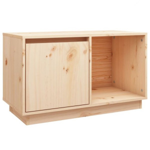 Szafka pod telewizor, 74x35x44 cm, lite drewno sosnowe
