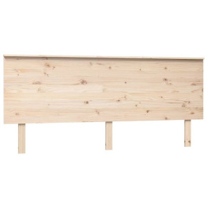 Wezgłowie łóżka, 184x6x82,5 cm, lite drewno sosnowe