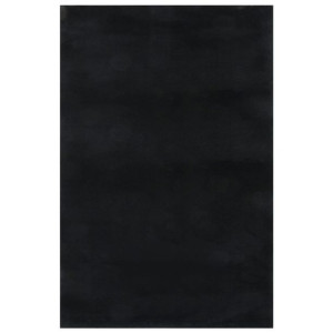 Miękki dywan shaggy z możliwością prania, 200x290 cm, czarny