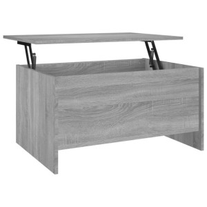 Stolik kawowy, szary dąb sonoma, 80x55,5x41,5 cm