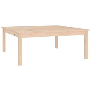 Stolik kawowy, 100x100x40 cm, lite drewno sosnowe