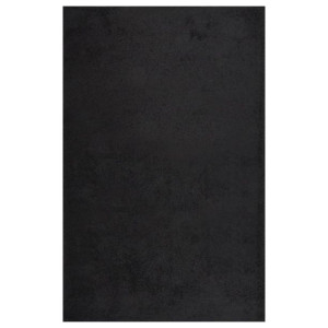 Dywan shaggy z wysokim włosiem, czarny, 200x290 cm