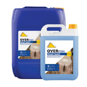 Over OVERmax hoof bath 20l,specjalistyczny koncentrat do kąpieli racic