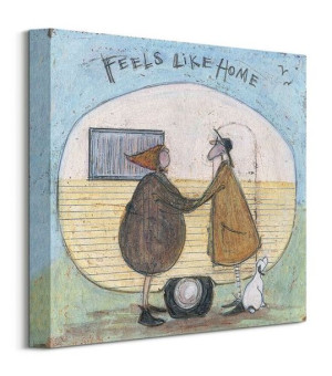 Feels Like Home - obraz na płótnie 30x30 cm