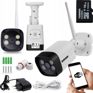 Kamera Zewnętrzna Ip Led Wifi Full Hd Ip66 3x Zoom