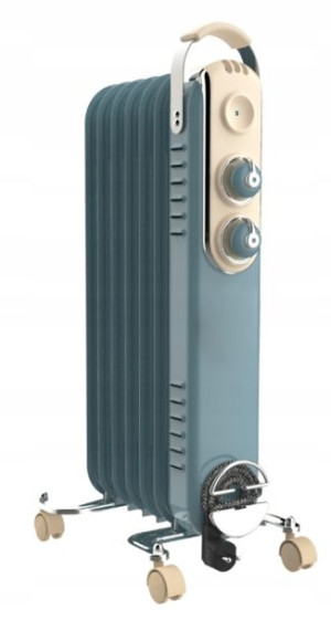 Grzejnik olejowy Ariete 837 Vintage Blue 1500W