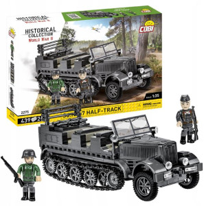 Klocki COBI 2275 Sd.Kfz. 7 Half-Track 439 el. 1:35