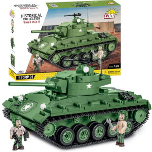 Klocki COBI M24 Chaffee Amerykański czołg 2543 7+