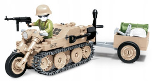 Klocki COBI pojazd Sd.Kfz.2 Kettenkrad 176 el. 6+