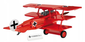 Klocki COBI samolot Fokker Dr.1 Red Baron 1:32