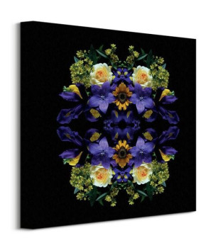 Flowers of Eden - obraz na płótnie 40x40 cm