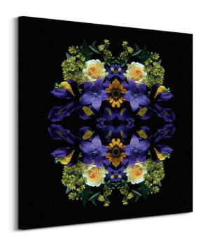 Flowers of Eden - obraz na płótnie 85x85 cm