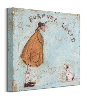 Forever Loved - obraz na płótnie 30x30 cm