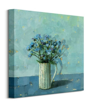 Forget-Me-Nots - obraz na płótnie 40x40 cm
