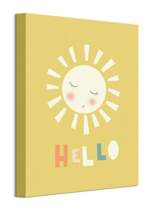 Hello Sunshine - obraz na płótnie 30x40 cm