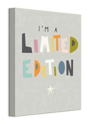 I’m a Limited Edition - obraz na płótnie 30x40 cm