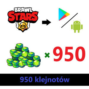  Brawl Stars 950 klejnotów - wersja Google