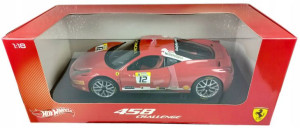 Hot Wheels 1:18 2011 Ferrari 458 Challenge