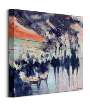 Knightsbridge Night Out - obraz na płótnie 40x40 cm