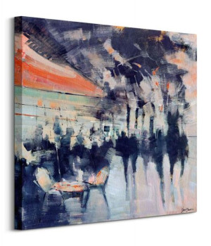 Knightsbridge Night Out - obraz na płótnie 60x60 cm