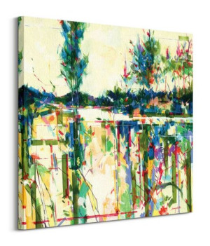 Linear Reflections - obraz na płótnie 85x85 cm