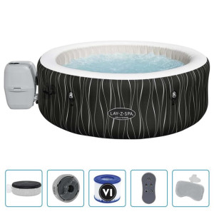Bestway Lay-Z-Spa Podgrzewany basen z hydromasażem Hollywood AirJet