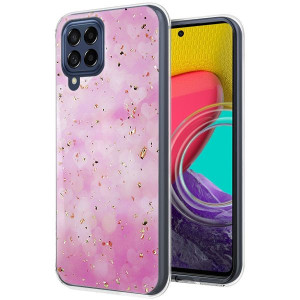 Etui Do Samsung Galaxy M53 5g Obudowa Gold Trendy