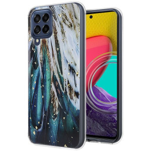 Etui Do Samsung Galaxy M53 5g Obudowa Gold Trendy