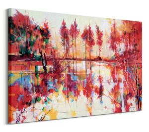 Meadowcliff Meandering - obraz na płótnie 120x85 cm