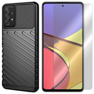 Etui Do Samsung Galaxy A73 5g Thunder + Szkło 9h