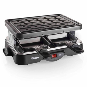 Tristar Grill raclette dla 4 osób, 500 W, 22x17,5 cm, czarny