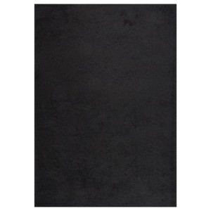 Dywan shaggy z wysokim włosiem, czarny, 140x200 cm